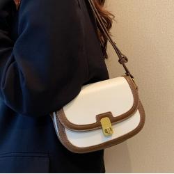 New trendy single shoulder retro women's bag sac tendance 2024
