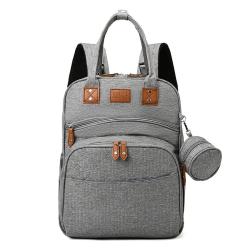 High quality OEM/ODM custom diaper backpack maternity nappy changing bag baby care mummy backpack bag