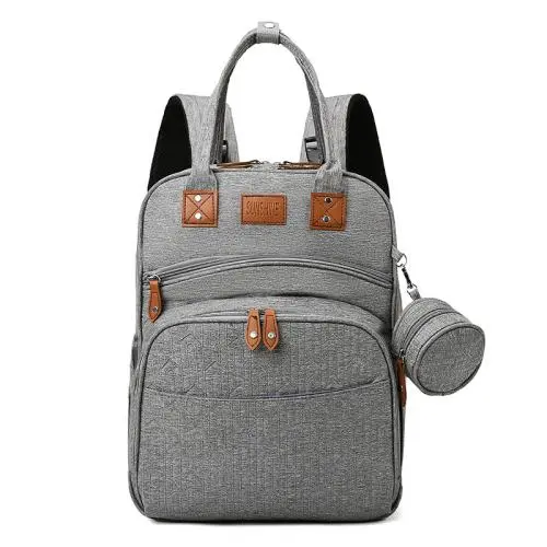 High quality OEM/ODM custom diaper backpack maternity nappy changing bag baby care mummy backpack bag