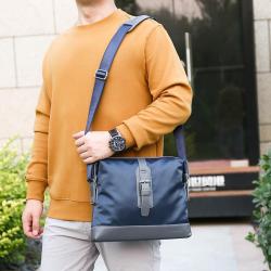ZWY115 Daily Casual Lightweight Nylon Men Crossbody Bag Wholesale Work Travel Student Shoulder Bag Outdoor Sports Messenger Bag