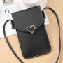 Hot Selling Mobile Phone Bag 2024 New Small Mini Single Shoulder Crossbody Bag Zipper Wallet Fashion Mobile Phone Messenger Bag