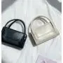 2023 PU Premium Sling Shoulder Messenger Bag Mini Wristlet Hand Clutch Bag Women's Versatile Crossbody Fashion Small Square Bag