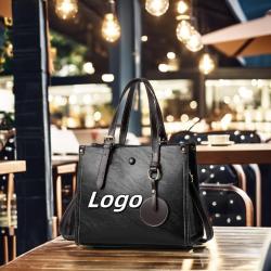 Ladies Four Seasons New Fashionable Handbag Simple One-shoulder Crossbody Bag Large Capacity Women Tote Bag Customs Tote Bag