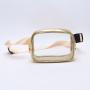 Unisex Clear PVC Transparent Waist Bag Fanny Packs for Men Outdoor Training Sports Athletic Light Bags Stadium Crossbody Belt
