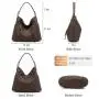 Free sample LOVEVOOK custom top sale women handbags 2 pieces set hobo bags new arrival wholesale custom bags women hand bags