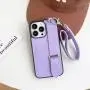 New Wallet Function Luxury Leather Phone Case Cover With Card Holder Finger Strap For Iphone 15 14 13 12 11 Pro Max 7 8 X Xs Max