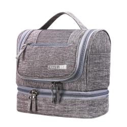 ZR640 New 600D Oxford Cosmetic Bag Portable Handheld Couple Wash Storage Bag Fashion Travel Organizing Dry Wet Separation Bag