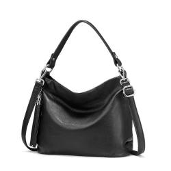 REALER 2022 fashion genuine leather tote bags women large shoulder handbags
