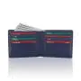 High quality men wallet pu leather slim wallet rfid blocking leather wallet for men