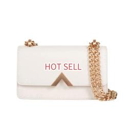 Pu Vegan Leather Luxury Womens Shoulder Bag Lady Sling Crossbody Bag Custom Logo Classic Fashion Women Chain Bags