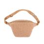 keymay Multi function ODM/OEM low MOQ cute teddy fasion waist bag for winter, phone store running waist bag