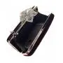 Wholesale five leaf flower decoration velvet evening bag wedding party bags women chains shoulder bag for young ladies