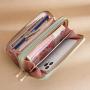 KBW268 2023 Long Wallet Women Fashion Large Capacity Money Clip Good Quality Exquisite Soft Leather Wallet Clutch Women