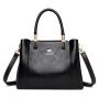 High Quality Soft Leather Handbag Women's Shoulder Crossbody Bag Custom Logo Messenger Bag Large Capacity Tote Bag for Women
