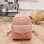 Hot sale backpack bag women large capacity  pu leather backpacks woman wholesale cheap student schoolbag shoulder bag