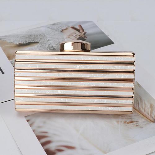 New arrival ladies bags handbags elegant party wedding clutch evening bags women chain shoulder acrylic bag in stock