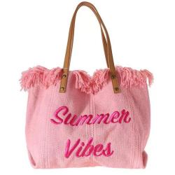 ZR436 Women's Bag Canvas Solid Color Summer Beach Fashion Handbag Portable One Shoulder Female Girl Tote Bag Shopping Bag