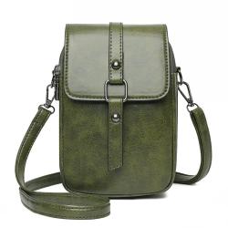 New phone bag for Women Cross-Border Soft PU Leather Messenger Bag Simple Fashion Light Small Square Shoulder Bag Casual Lady