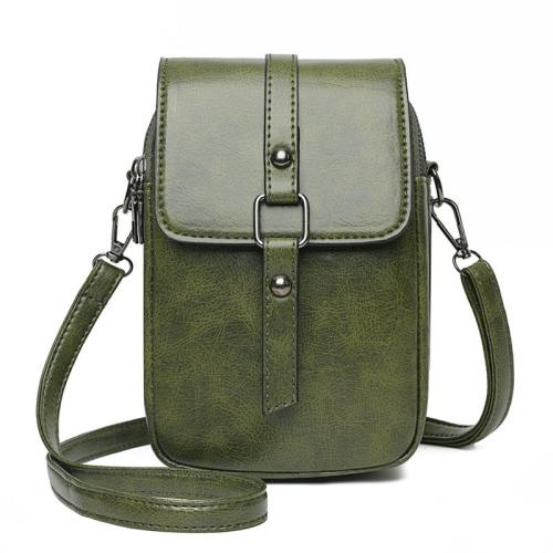 New phone bag for Women Cross-Border Soft PU Leather Messenger Bag Simple Fashion Light Small Square Shoulder Bag Casual Lady