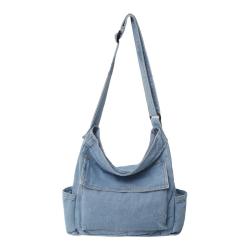 Messenger Bag Men's trendy brand simple large capacity Japanese canvas satchel casual New