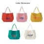 ZWY087 Fashion Large Women Letter Canvas Bag Daily Work Shopping Traveling Shoulder Bag Custom Logo Wholesale Student Tote Bag