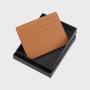 Custom card holder leather id card holder wallet rfid blocking pu leather credit card holder