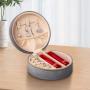 Fashion Portable Small Jewelry Boxes Travel Earrings Necklace Ring Organizer Storage Case Velvet Jewelry Box