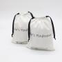 High Quality Drawstring Gift Packaging Shoe Dust Cotton Bag For Handbag Organic Cotton Muslin Shopping Bags