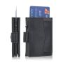 2024 Supplier Customize Aluminum Credit Card Holder Slim RFID Blocking Metal Pop Up Wallet