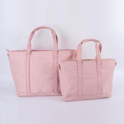 Wholesale Large Size Outdoor Travel Weekender Waterproof Custom Beach Bags Women Shopping Bag Nylon Tote Bags