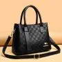 2024 New Design Tote Bags for Women Luxury Fashion Women's Handbags High Quality Pu Leather Zipper Ladies Shoulder Bags
