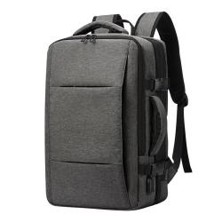 Custom 37L Unisex Expanding Laptop Backpack Large Capacity Three-Layer Dry Wet Separation Waterproof Shoulder Outdoor Travel Bag
