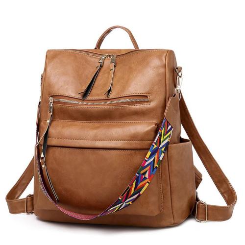 Wholesale Casual Tote Backpack Bags Leather Handbags for Women Big Handbags Ladies Large Capacity Mummy Shoulder Bags With Strap