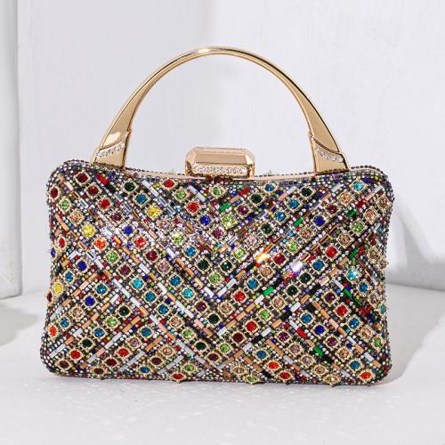 Fashion New Design Women's Evening Bags Handmade Rhinestone Evening Clutch Bags Handbag Women Clutch Small Factory Wholesale