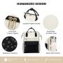 LOVEVOOK Custom logo Large Capacity multifunction nylon USB charger backpack Business Travel Computer Backpack Laptop Backpack