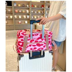 ZWY149 Outdoor Hot Sale Oxford Waterproof Travel Bag Luggage Big Duffle Bag New Fashion Wholesale Leopard Print Yoga Bag Ladies