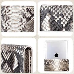 Carteras Mujer Hombre Custom Handmade Luxury Fashion Classic  Genuine Snake Skin Leather Men Women Bifold Long Wallets For La