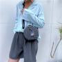 Retro women's bags 2023 summer fashion crocodile small round bag shoulder messenger handbags