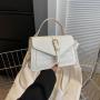 Summer New Fashion Simple One Shoulder Crossbody Casual Handheld Small Square Bag