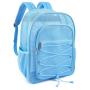 Outdoor Sports Swimming Heavy Duty Mesh Backpack Schoolbags See Through College Mesh Backpack