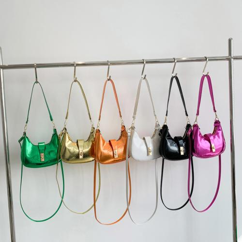 2023 New Shiny Stone Pattern Fashion Simple Handbag Trend Aesthetic Casual Retro Designer Bags Fresh One Shoulder Women's Bag