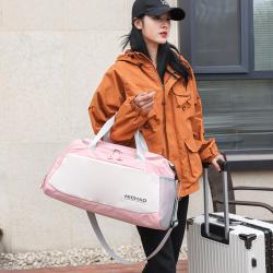Large Capacity Business Travel overnight bag for women Outdoor Fashionable Yoga and Fitness Bags Compartment Dry Wet Separation