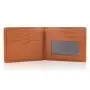 RFID Blocking Bifold Mens Wallet  Leather Brown Short Slim Credit Cards Holder Wallet For Men