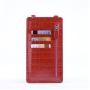 OEM ODM Custom Hot Sales Trendy Genuine Crocodile Embossed Cow Leather Mobile Phone Pouch Women Crossbody Cell Phone Bags