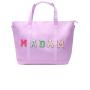Large Capacity Customizable Logo Travel Storage Bag Macaron Candy Color New Hot Pink Nylon Backpack