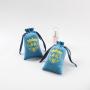 Customized Small Velvet Drawstring Jewelry Lipstick Storage Bag Flannel Gift Packaging Security Necklaces Gemstones Stamped