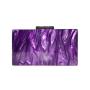 Bulk Wholesale Purple Ladies Clutch Bag Fashion Women Shoulder Bag Casual Women Wedding Summer Acrylic Evening Bag pochette femme
