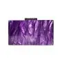 Bulk Wholesale Purple Ladies Clutch Bag Fashion Women Shoulder Bag Casual Women Wedding Summer Acrylic Evening Bag pochette femme