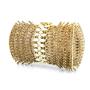 Popular Elegant Shiny Crossbody Crystal Bag Handmade Rhinestone Bag Bridal Purse Gold Luxury Evening Bags Clutches For Women