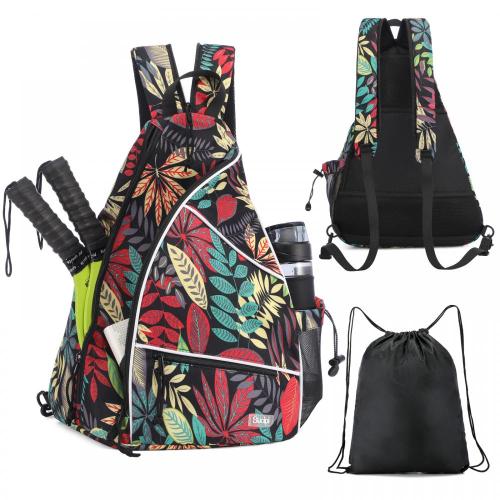 Wholesale Waterproof Sport Sling Racket Bag Tennis Pickleball Paddle with Water Bottle Holder Pickleball Bag Backpack Unisex